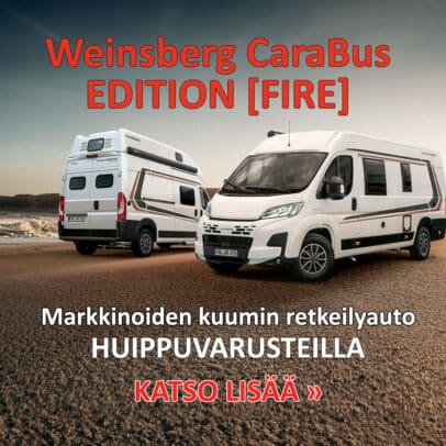 Weinsberg Carabus Edition FIRE -retkeilyauto
